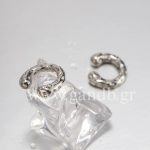 Σκουλαρίκι Ear Cuff ασημί