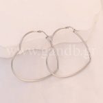 Σκουλαρίκια κρίκοι Καρδιά