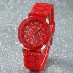 Γυναικείο ρολόι Quartz Geneva Κόκκινο