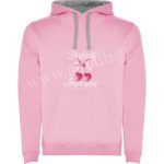 Φούτερ Perfectly Imperfect Ροζ-Γκρι