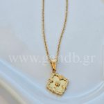 Ατσάλινο χειροποίητο κολιέ Vintage