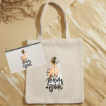 Σετ Υφασμάτινη τσάντα και νεσεσέρ Team Bride