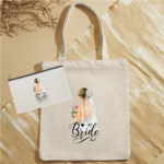 Σετ Υφασμάτινη τσάντα και νεσεσέρ Bride