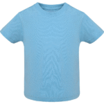 Παιδικό T-shirt με προσαρμοσμένο σχέδιο σε γαλάζιο χρώμα