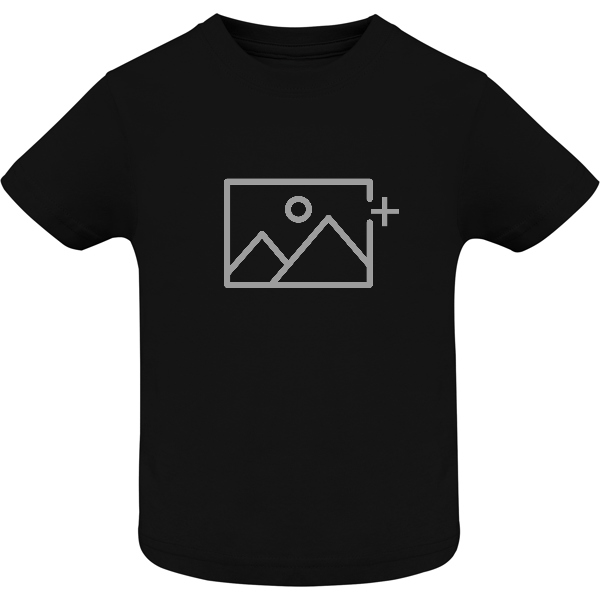 Παιδικό T-shirt με προσαρμοσμένο σχέδιο σε μαύρο χρώμα