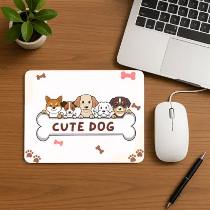 Mouse Pad Cute Dog