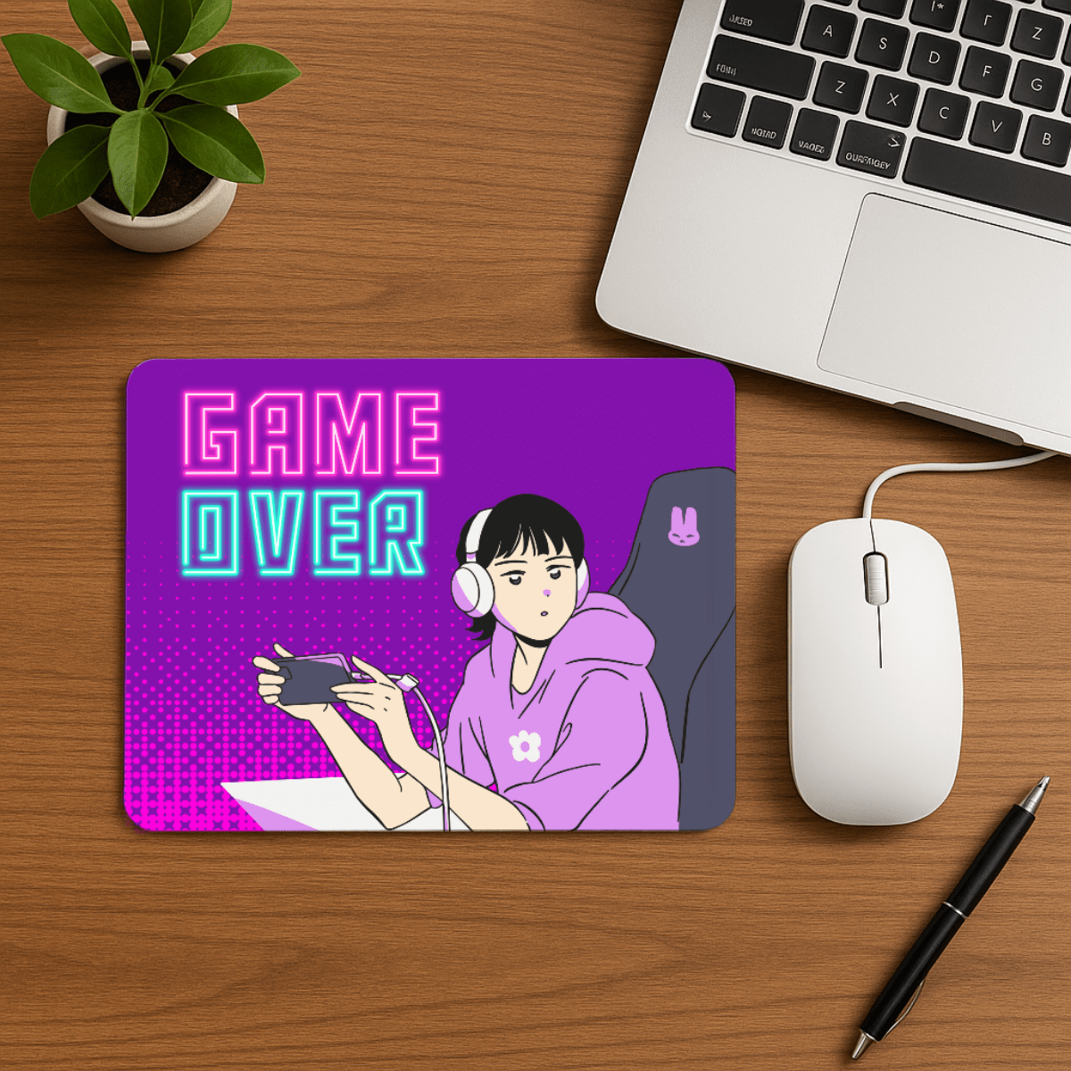 Mousepad Game Over Mouse Pad Game Over - Image 1