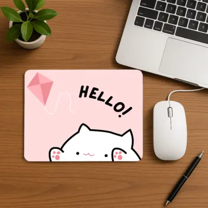 Mouse Pad Hello