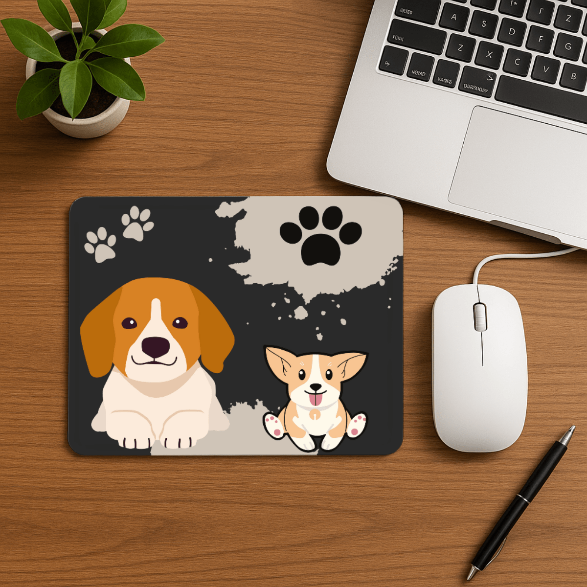 Mousepad Με Σκυλάκια. Mouse Pad Με Σκυλάκια - Image 1