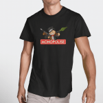 T-Shirt Monopolise με εφέ κεντήματος