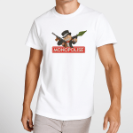 T-Shirt Monopolise με εφέ κεντήματος - Image 2