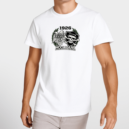 T-Shirt ΠΑΟΚ Hooligans Λευκό