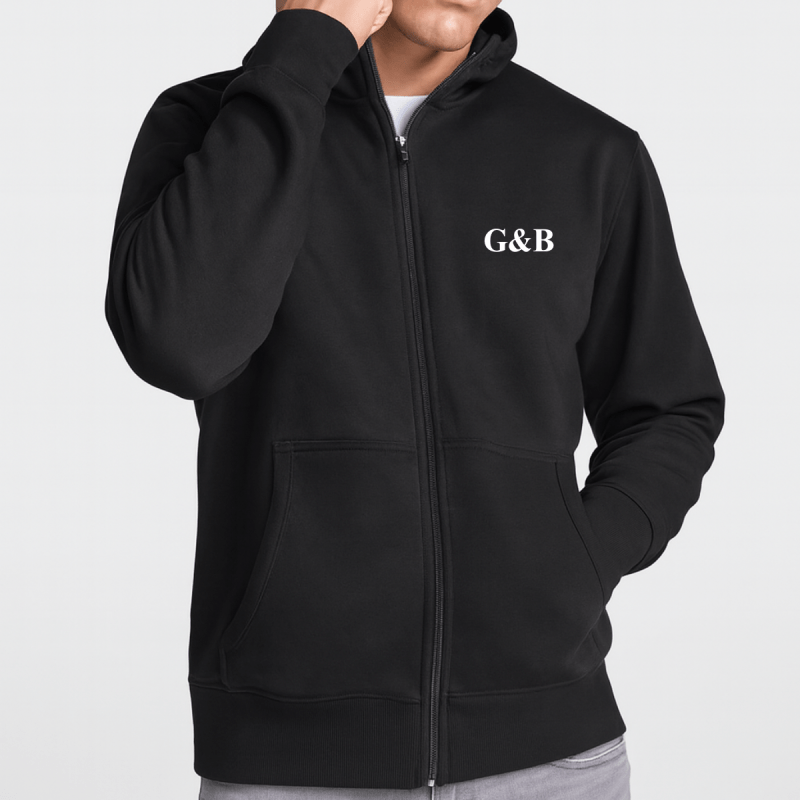 Unisex Ζακέτα Φούτερ G&B
