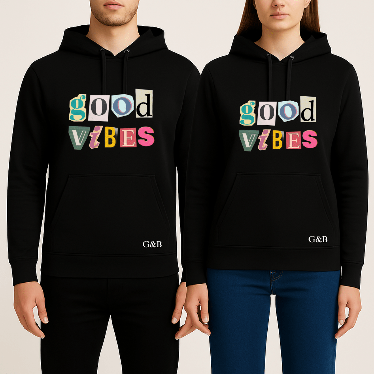 Unisex Φούτερ Good Vibes Unisex Φούτερ Good Vibes