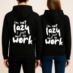Unisex Φούτερ “I’m Not Lazy”
