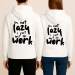 Unisex Φούτερ “I’m Not Lazy” - Image 3