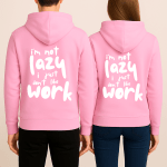 Unisex Φούτερ “I’m Not Lazy” - Image 5