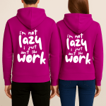 Unisex Φούτερ “I’m Not Lazy” - Image 7