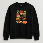 Unisex Φούτερ Χωρίς Κουκούλα 90s