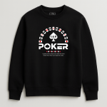 Unisex Φούτερ Χωρίς Κουκούλα “Poker”