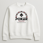Unisex Φούτερ Χωρίς Κουκούλα “Poker” - Image 2
