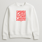 Unisex Φούτερ Χωρίς Κουκούλα Push your Limit