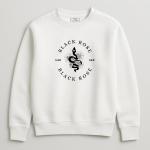 Unisex Φούτερ Χωρίς κουκούλα Black Rose - Image 2