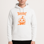 Φούτερ με Κουκούλα Halloween Λευκό