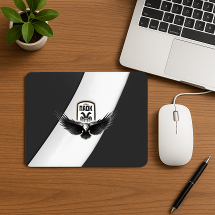 Mousepad ΠΑΟΚ με Δικέφαλο Αετό