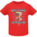 Παιδικό T-Shirt Ballerina Cappuccina Κόκκινο
