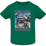 Παιδικό T-Shirt Bombardino Crocodilo Πράσινο