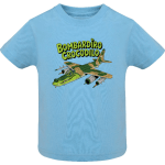 Παιδικό T-Shirt “Crocodilo Bombardiro” Γαλάζιο