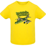 Παιδικό T-Shirt “Crocodilo Bombardiro” Κίτρινο