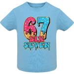 Παιδικό T-Shirt Six Seven Γαλάζιο