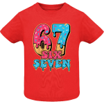 Παιδικό T-Shirt Six Seven Κόκκινο