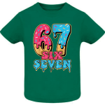 Παιδικό T-Shirt Six Seven Πράσινο