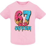 Παιδικό T-Shirt Six Seven Ροζ