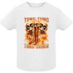 Παιδικό T-Shirt Tung Tung Sahur Λευκό