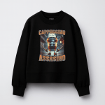 Παιδικό Φούτερ Χωρίς Κουκούλα Cappuccino Assassino