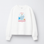 Παιδικό Φούτερ Χωρίς Κουκούλα Dance 'til midnight Λευκό