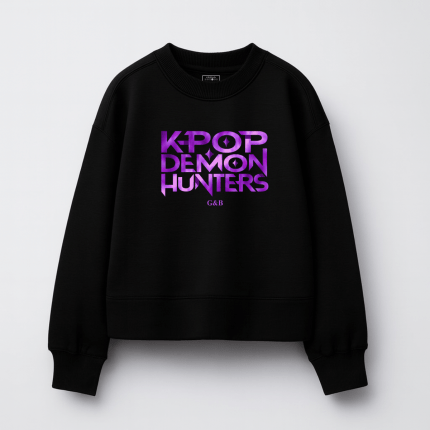 Παιδικό Φούτερ Χωρίς Κουκούλα KPOP DEMON HUNTERS