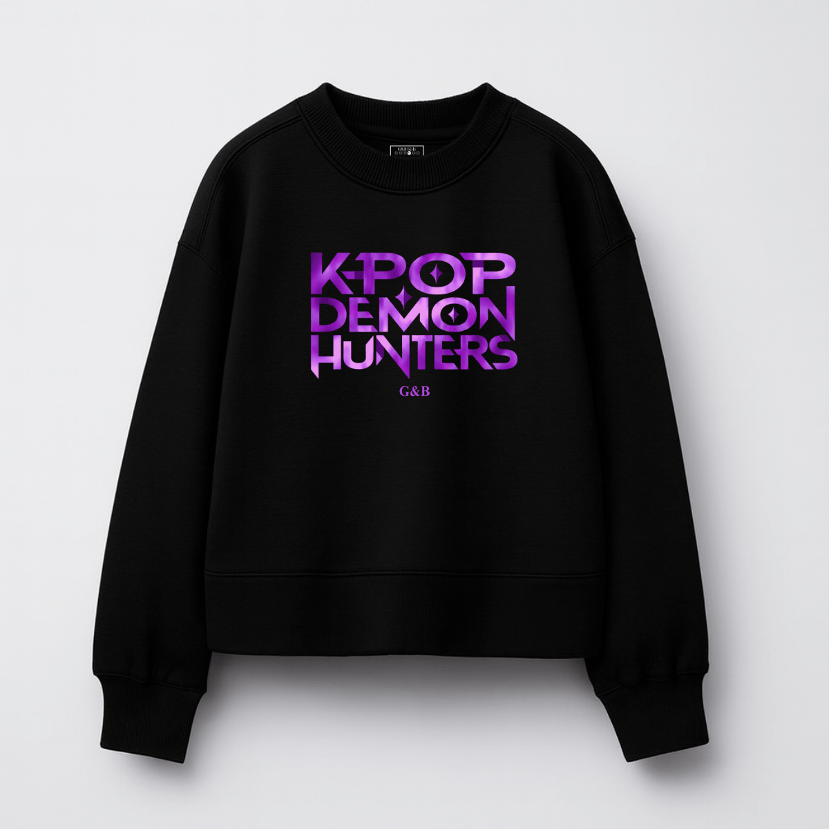 Παιδικό Φούτερ Χωρίς Κουκούλα KPOP DEMON HUNTERS Παιδικό Φούτερ Χωρίς Κουκούλα KPOP DEMON HUNTERS