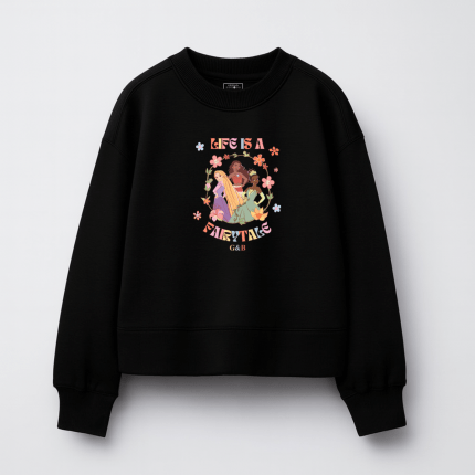 Παιδικό Φούτερ Χωρίς Κουκούλα Life Is A Fairytale