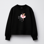 Παιδικό Φούτερ Χωρίς Κουκούλα Life Is Better In A Tutu - Image 2