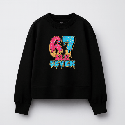 Παιδικό Φούτερ Χωρίς Κουκούλα Six Seven