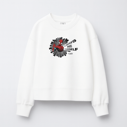 Παιδικό Φούτερ Χωρίς Κουκούλα Spiderman Always Be Yourself