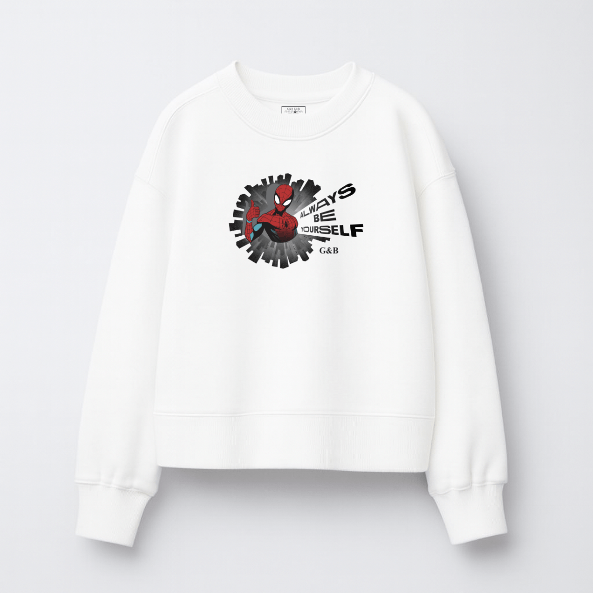 Παιδικό Φούτερ Χωρίς Κουκούλα Spiderman Always Be Yourself Παιδικό Φούτερ Χωρίς Κουκούλα Spiderman Always Be Yourself
