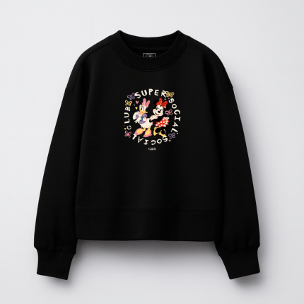 Παιδικό Φούτερ Χωρίς Κουκούλα Minnie & Daisy