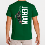 Unisex T-Shirt Jerian Grant Vertical Πράσινο