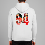 Unisex Φούτερ Evan Fournier 94 Λευκό